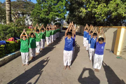 Atma Malik International School-Yoga Activity